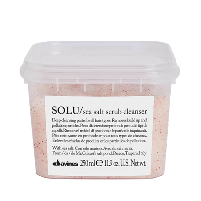 Davines  Essential Solu Sea Salt Scrub Cleanser 250 ml - BOMBOLA