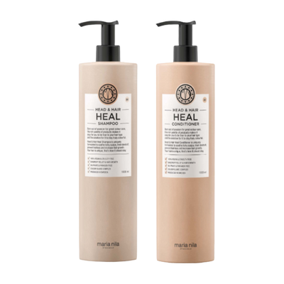 Maria Nila Head & Hair Heal Duo Shampoo & Conditioner 2x1000ml - Bombola, Paket, Maria Nila