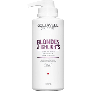 Dualsenses Blondes & Highlights 60 sec Treatment 500 ml - Bombola, Hårinpackning, Goldwell