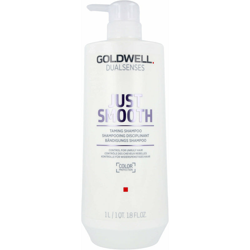 Dualsenses Just Smooth Taming Shampoo 1000 ml - Bombola, Schampo, Goldwell