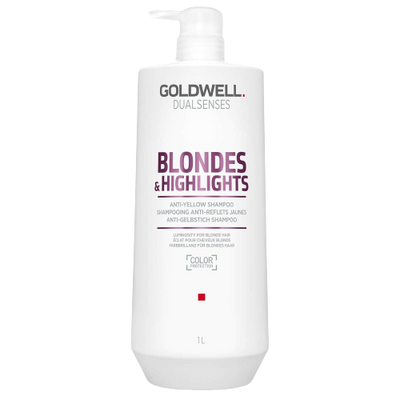 Dualsenses Blondes & Highlights Anti-Yellow Shampoo 1000 ml - Bombola, Schampo, Goldwell