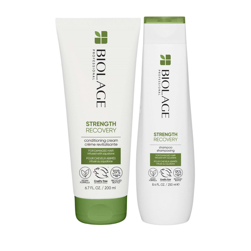 Matrix Biolage Strength Recovery – Schampo 250ml + Balsam 200ml