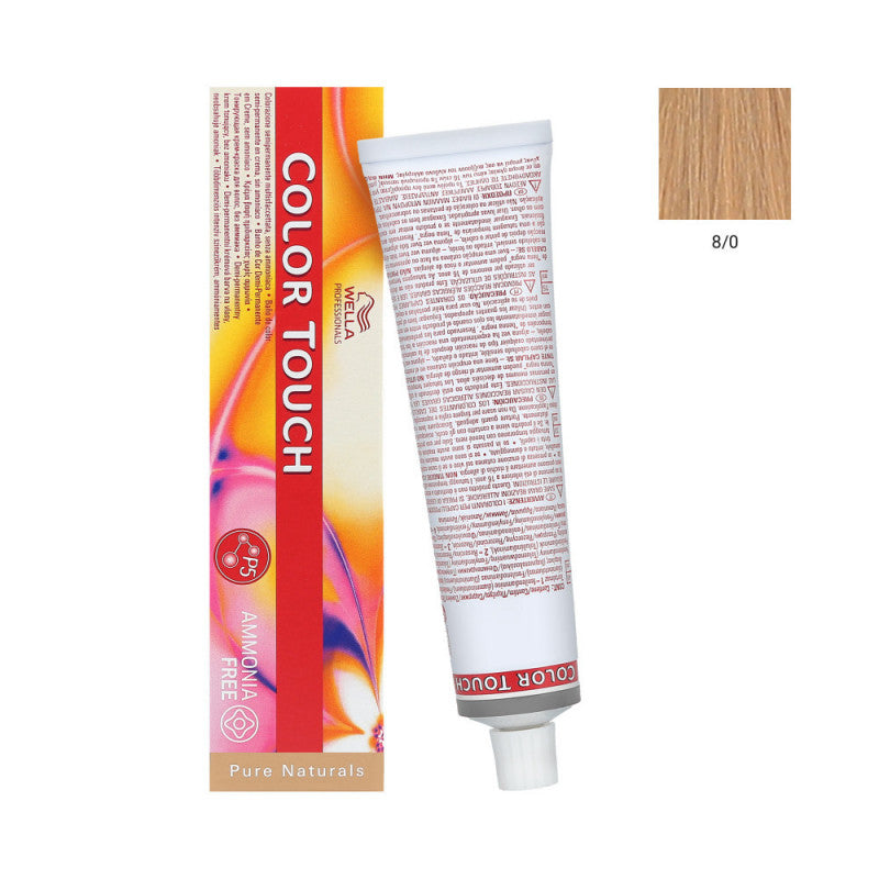 Wella Professional Color Touch Pure Naturals - 8.0