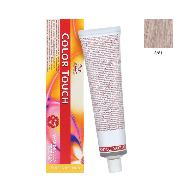 Wella Professional Color Touch Rich Naturals - 8.81