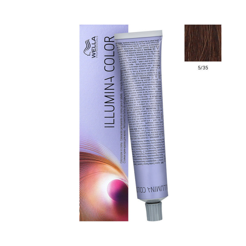 Wella Professional Illumina Hårfärg - 5.35