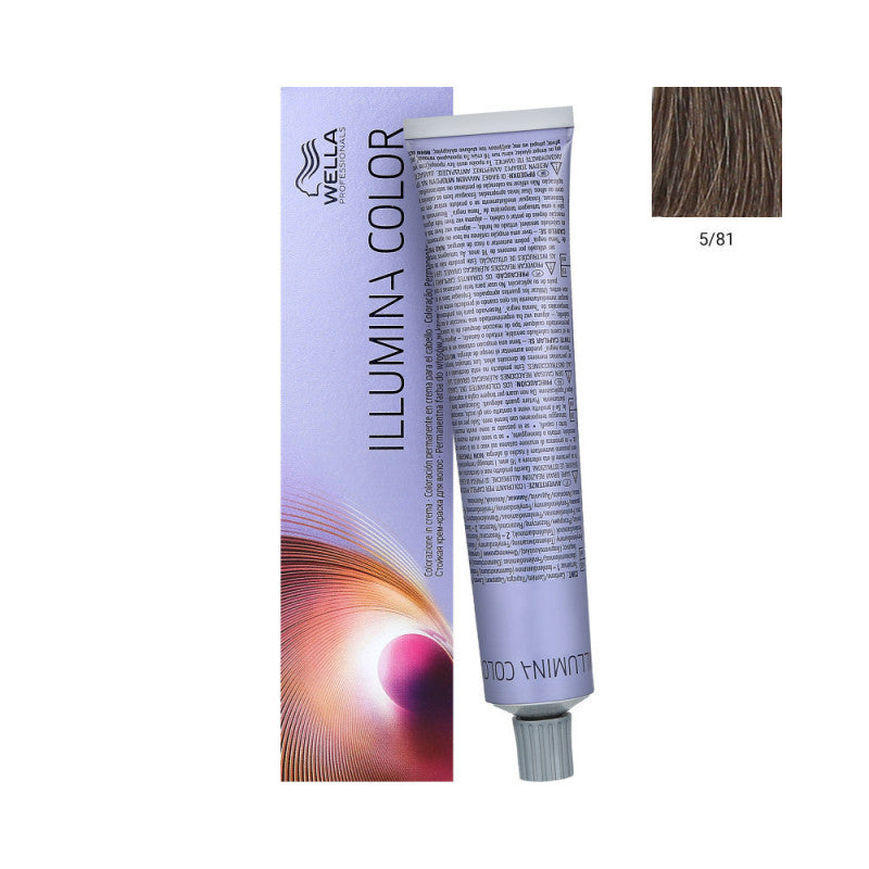 Wella Professional Illumina Hårfärg - 5.81
