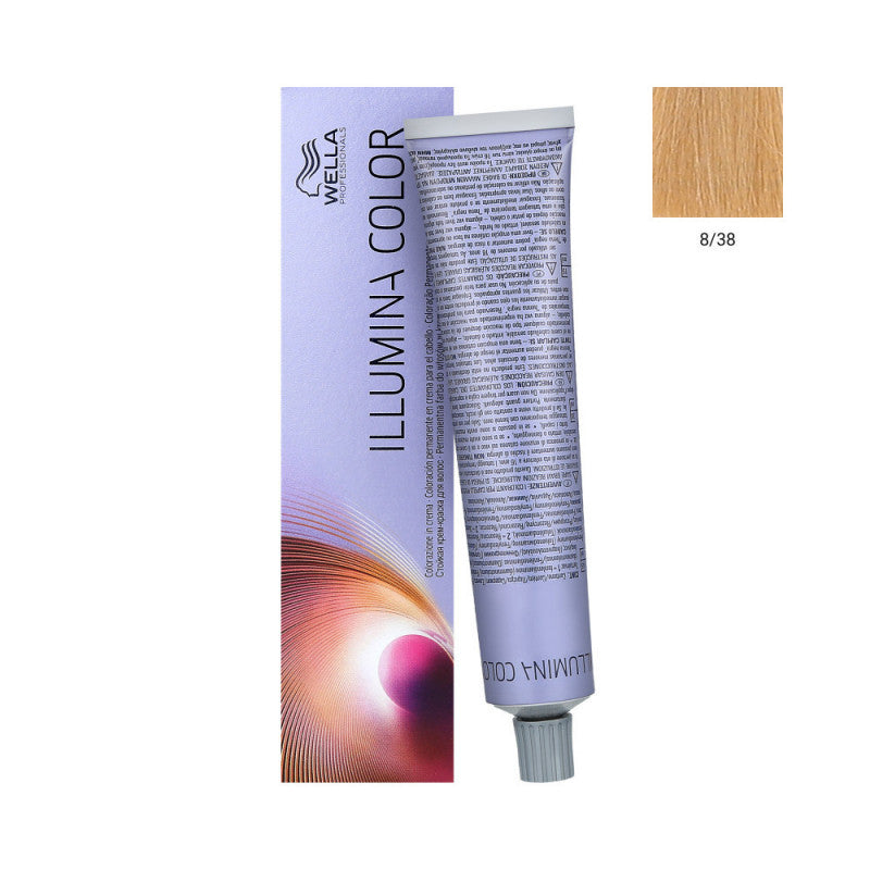Wella Professional Illumina Hårfärg - 8.38