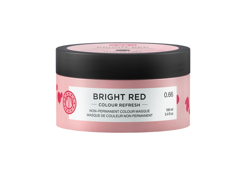 Maria Nila Colour Refresh Bright Red 100 ml - Bombola, Hårinpackning, Maria Nila