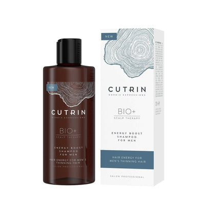 Cutrin BIO+ Energy Boost Shampoo for Men 250 ml - BOMBOLA