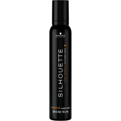 Silhouette Super Hold Mousse 200ml - BOMBOLA, Mousse, Schwarzkopf Professional