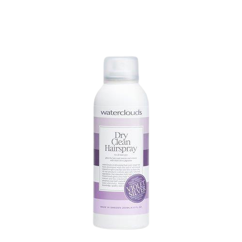 Waterclouds Dry Clean Hairspray Violet Silver 200ml - BOMBOLA, Schampo, Waterclouds