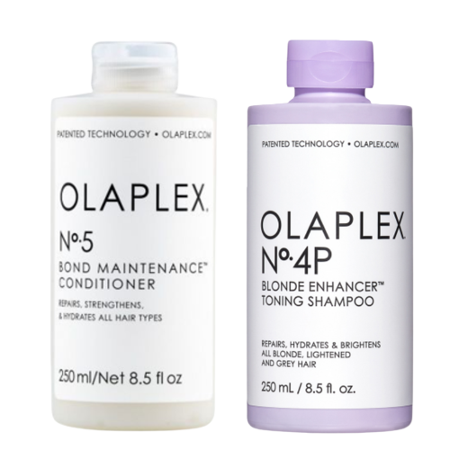 Olaplex Blonde Shampoo No 4P & No 5 Conditioner Duo - Bombola, Paket, Olaplex
